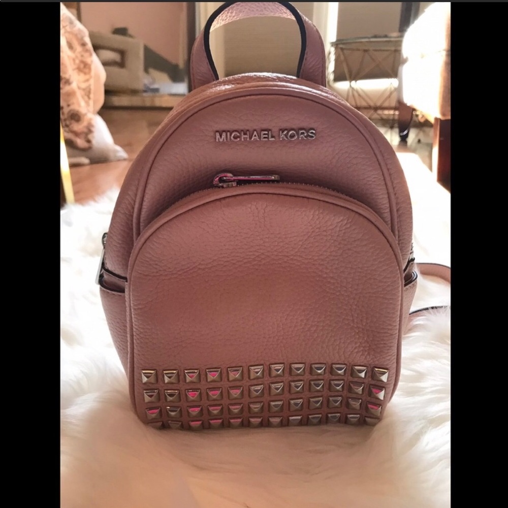 michael kors mini studded backpack